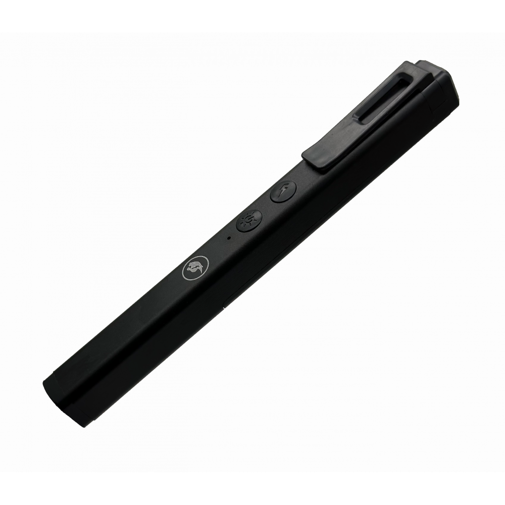 Stun Gun Self Defense Black Pen Style with LED Light USB Rechargeable - Tophatter's Guns'N'Weapons Store - FREE SHIPPING Collectible Weapons - Tophatter Daily Deals