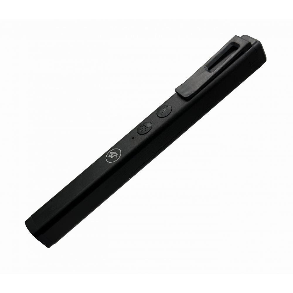 Stun Gun Self Defense Black Pen Style with LED Light USB Rechargeable - Tophatter's Guns'N'Weapons Store Collectible Weapons - Tophatter Daily Deals