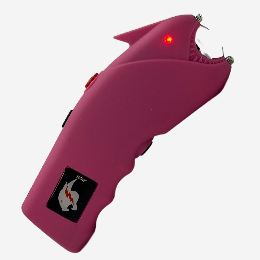 Mako 2.5 Million Volt Rechargeable Comfort Grip Stun Gun Pink Collectible Weapons - Tophatter Daily Deals