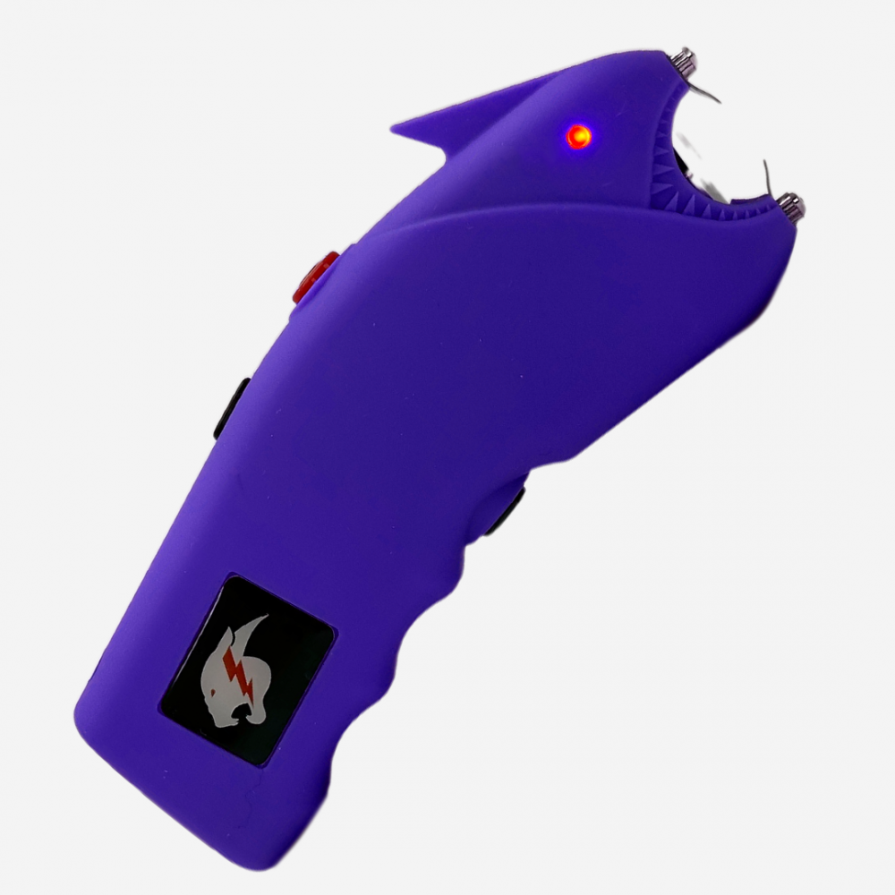 Mako 2.5 Million Volt Rechargeable Comfort Grip Stun Gun Purple - Tophatter's Guns'N'Weapons Store Collectible Weapons - Tophatter Daily Deals