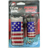 USA Flag Rhinestones Mini Stun Gun and Pepper Spray Combo for Self Defense - TOPHATTER'S ARMORY DEALS Collectible Weapons - Tophatter Daily Deals