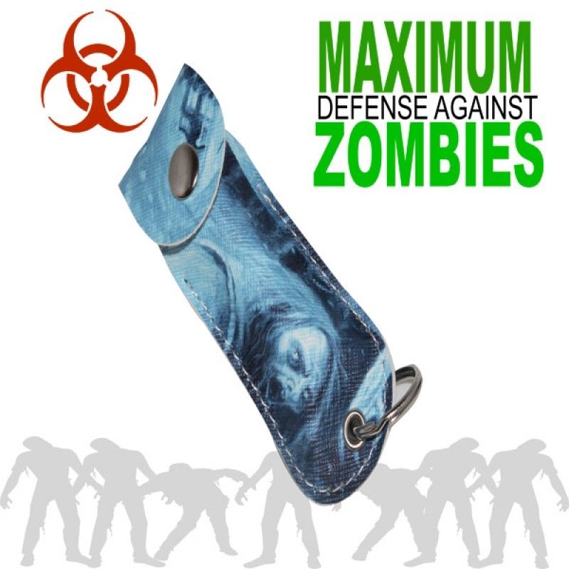 Zombie Pepper Spray Key Chain - 1/2 Ounce SD-Pepper Spray - Tophatter Daily Deals
