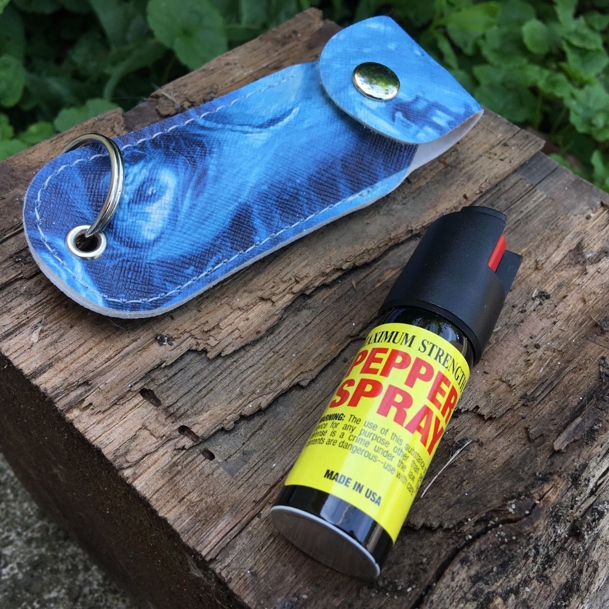 Zombie Pepper Spray Key Chain - 1/2 Ounce SD-Pepper Spray - Tophatter Daily Deals