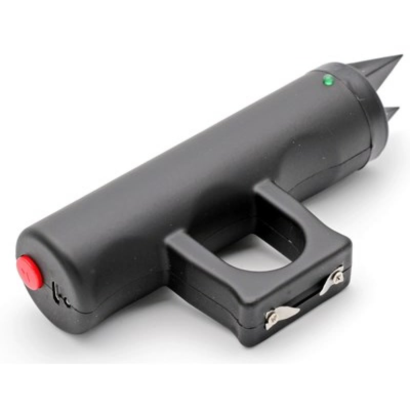 Jogger USB Rechargeable Stun Gun Defensive Knuckle With Alarm - Tophatter's Guns'N'Weapons Store Collectible Weapons - Tophatter Daily Deals