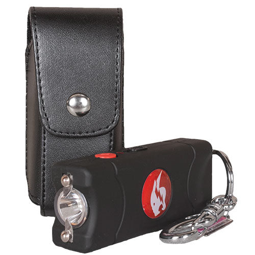 Nitro Compact Keychain STUN GUN w/ LED Light Rechargeable 3 Colors Black SD-StunGun - Tophatter Daily Deals