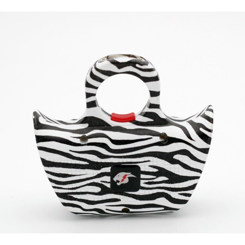 Mini Jogger Zebra Print Sting Ring Self Defense Rechargeable Stun Gun - Tophatter's Guns'N'Weapons Store Collectible Weapons - Tophatter Daily Deals