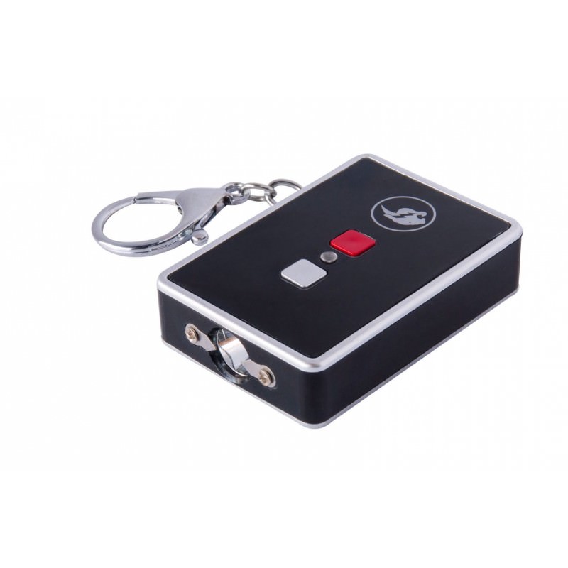 Mini Stunner Black Keychain Stun Gun - Tophatter's Guns'N'Weapons Store Collectible Weapons - Tophatter Daily Deals