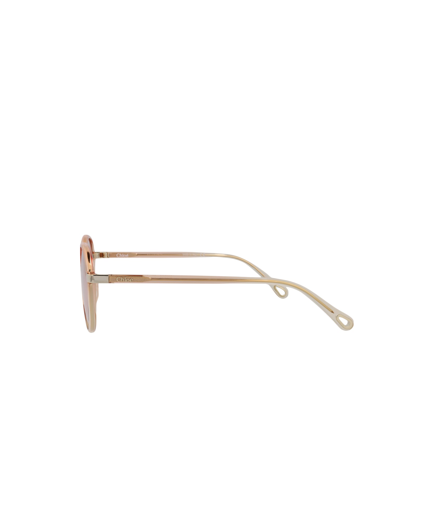 Chloé Round-Frame Injection Sunglasses Sunglasses - Tophatter Daily Deals