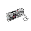 Zebra Print MAX POWER Rechargeable Mini Stun Gun With LED Light Collectible Weapons - Tophatter Daily Deals