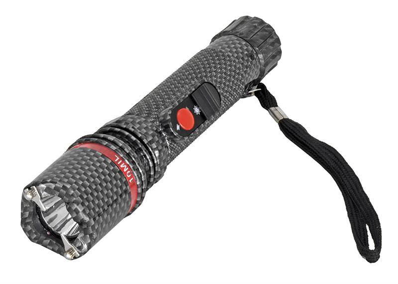 Powerful 10 Million Volt Flashlight Stun Gun Rechargeable Urban Warfare Collectible Weapons - Tophatter Daily Deals