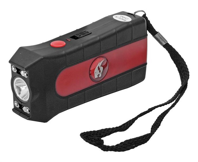 Duo Max Power Stun Gun Double Shock With Removable Safety Pin - Tophatter's Guns'N'Weapons Store - FREE SHIPPING Collectible Weapons - Tophatter Daily Deals
