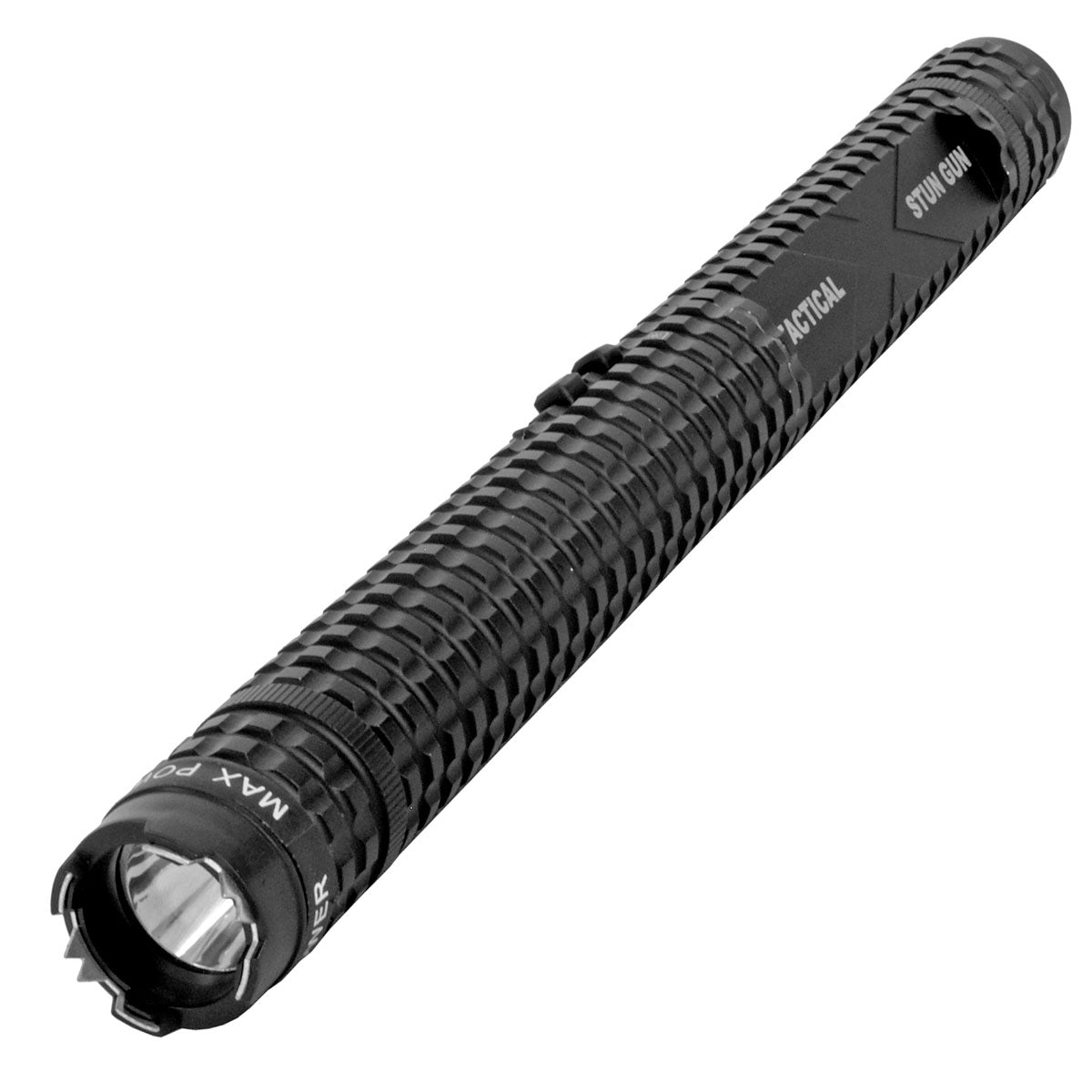 13.5" Tactical Rechargeable LED Stun Gun Baton - Tophatter's Guns'N'Weapons Store Collectible Weapons - Tophatter Daily Deals