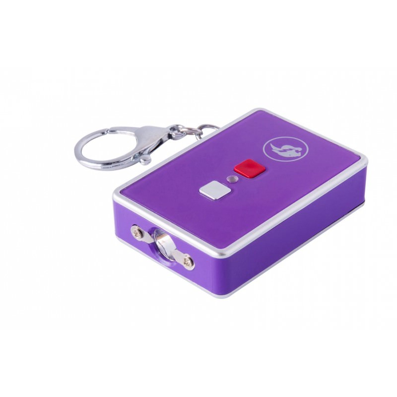 Mini Stunner Purple Keychain Stun Gun - Tophatter's Guns'N'Weapons Store - FREE SHIPPING Collectible Weapons - Tophatter Daily Deals