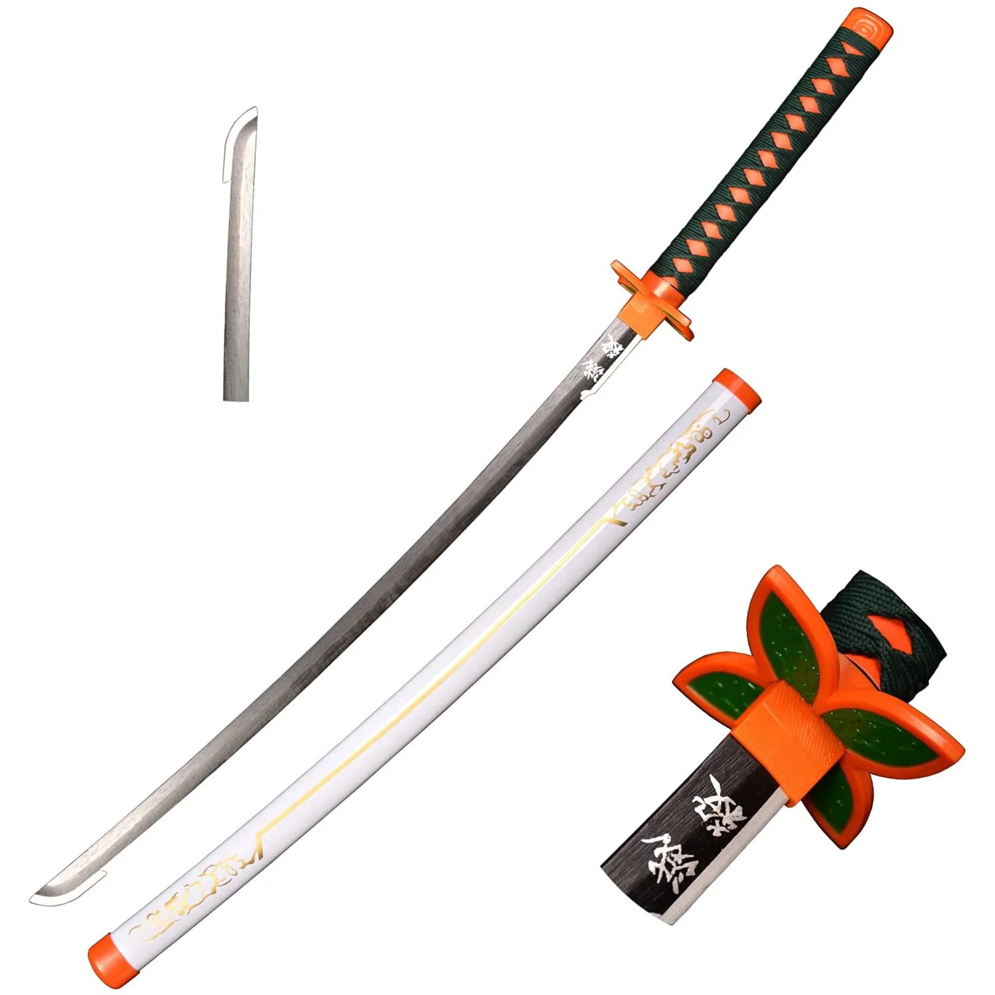 STAINLESS STEEL UN-SHARPENED PRACTICE SAMURAI COSPLAY KATANA SWORD - Tophatter Daily Deals