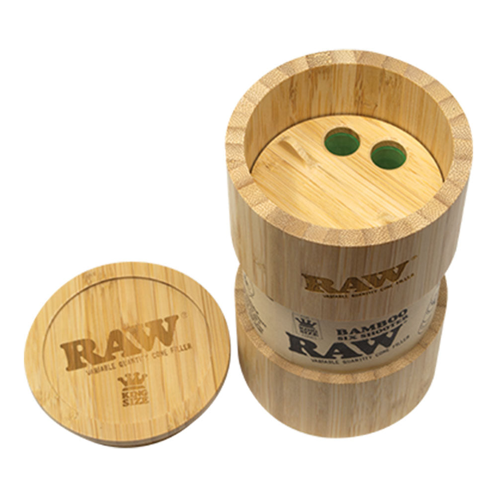 RAW Bamboo Six Shooter Cone Filler Cone Fillers - Tophatter Daily Deals