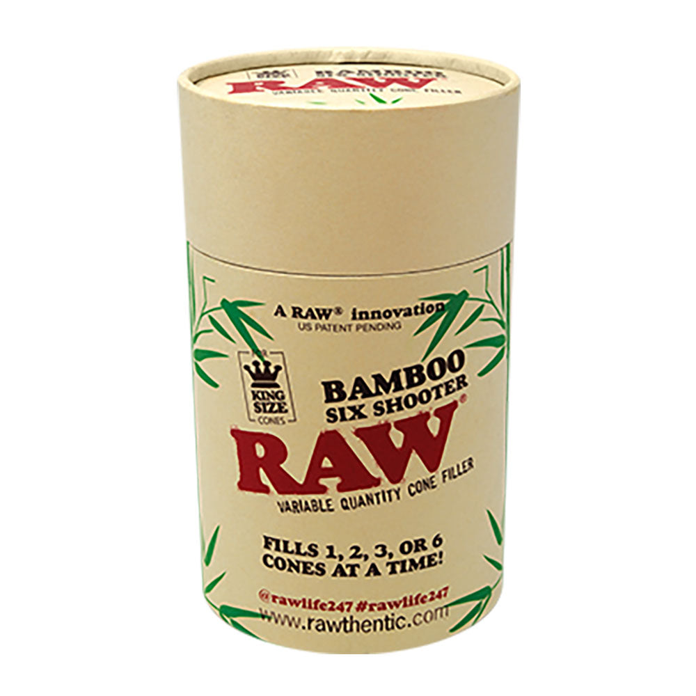 RAW Bamboo Six Shooter Cone Filler Cone Fillers - Tophatter Daily Deals
