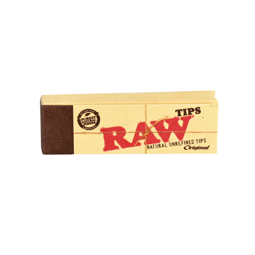 RAW Natural Unrefined Tips Rolling Tips - Tophatter Daily Deals