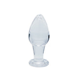 Utopian Bud Glass Butt Plug – Handcrafted 3.5 Inch Borosilicate Glass Plug > Glass > Toys - Tophatter Daily Deals