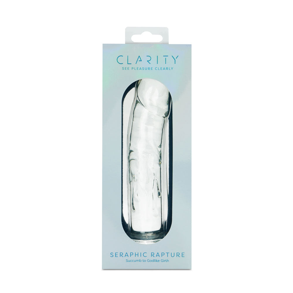 Seraphic Rapture – Handblown Borosilicate Glass 7 Inch Sculpted Dildo > Glass > Dildos - Tophatter Daily Deals