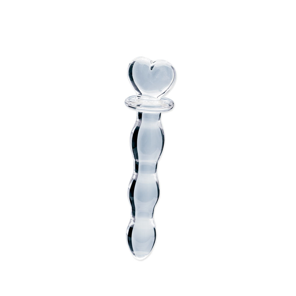 Hera's Cascade – 5.9 Inch Handblown Borosilicate Glass Dildo with Sculptural Handle > Glass > Dildos - Tophatter Daily Deals