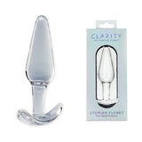 Utopian Floret – Handcrafted 4.3 Inch Glass Butt Plug > Glass > Toys - Tophatter Daily Deals