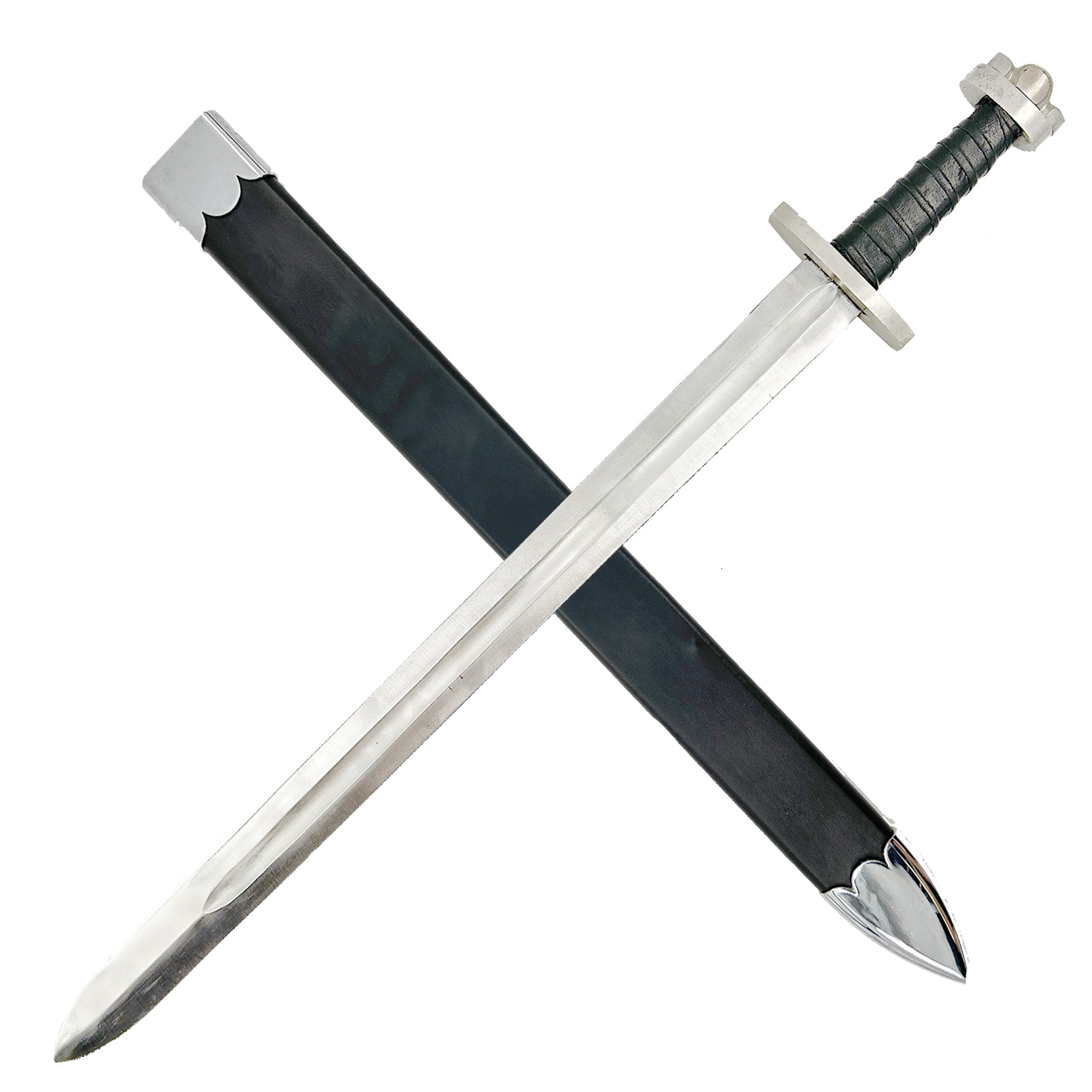 Clamor of Hooves Carbon Steel Medieval Sword Swords - Tophatter Daily Deals