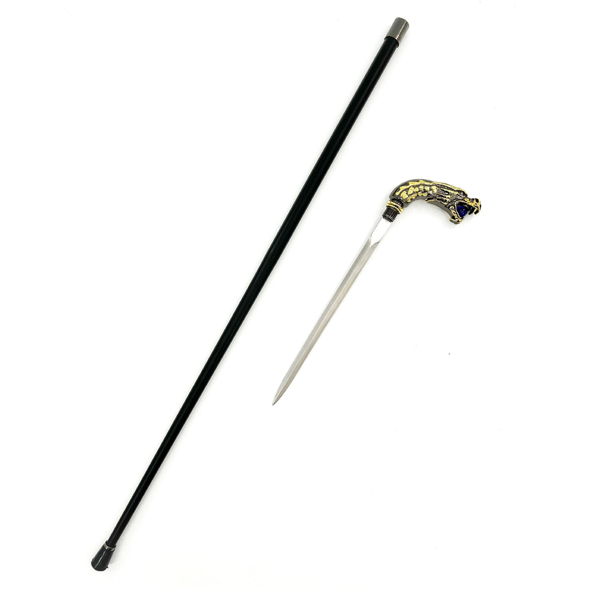 Classical Fatal Glance Basilisk Sword Cane novelty items - Tophatter Daily Deals