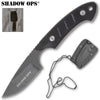 Shadow Ops Military Neck Knife With G-10 Handle and Kydex Sheath - TOPHATTER'S ARMORY DEALS Collectible Weapons - Tophatter Daily Deals