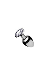 XR Brands - Booty Sparks - Clear Gem Anal Plug - Small Sex Toy - Tophatter Daily Deals