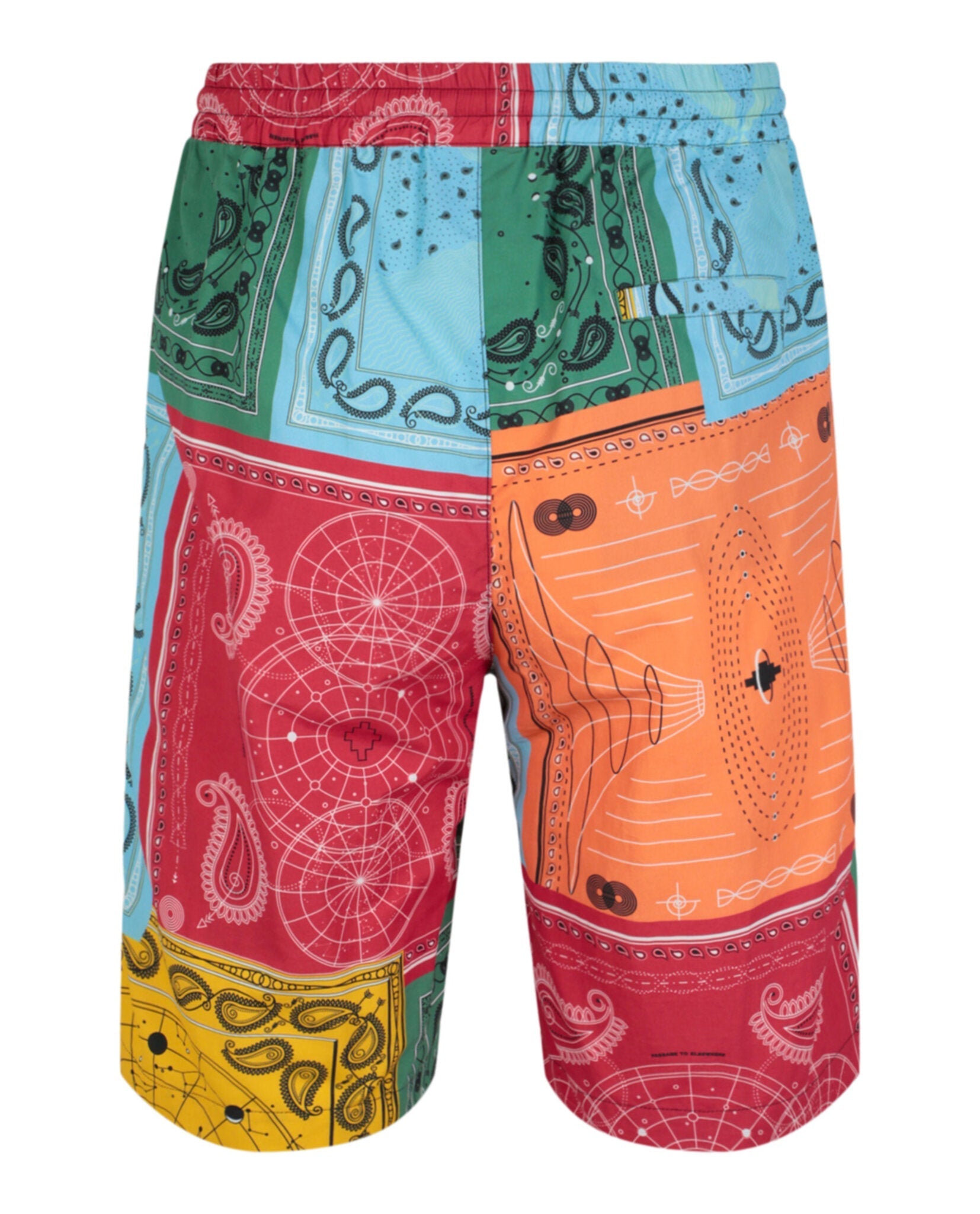 Marcelo Burlon Bandana Nylon Shorts Multi Shorts - Tophatter Daily Deals