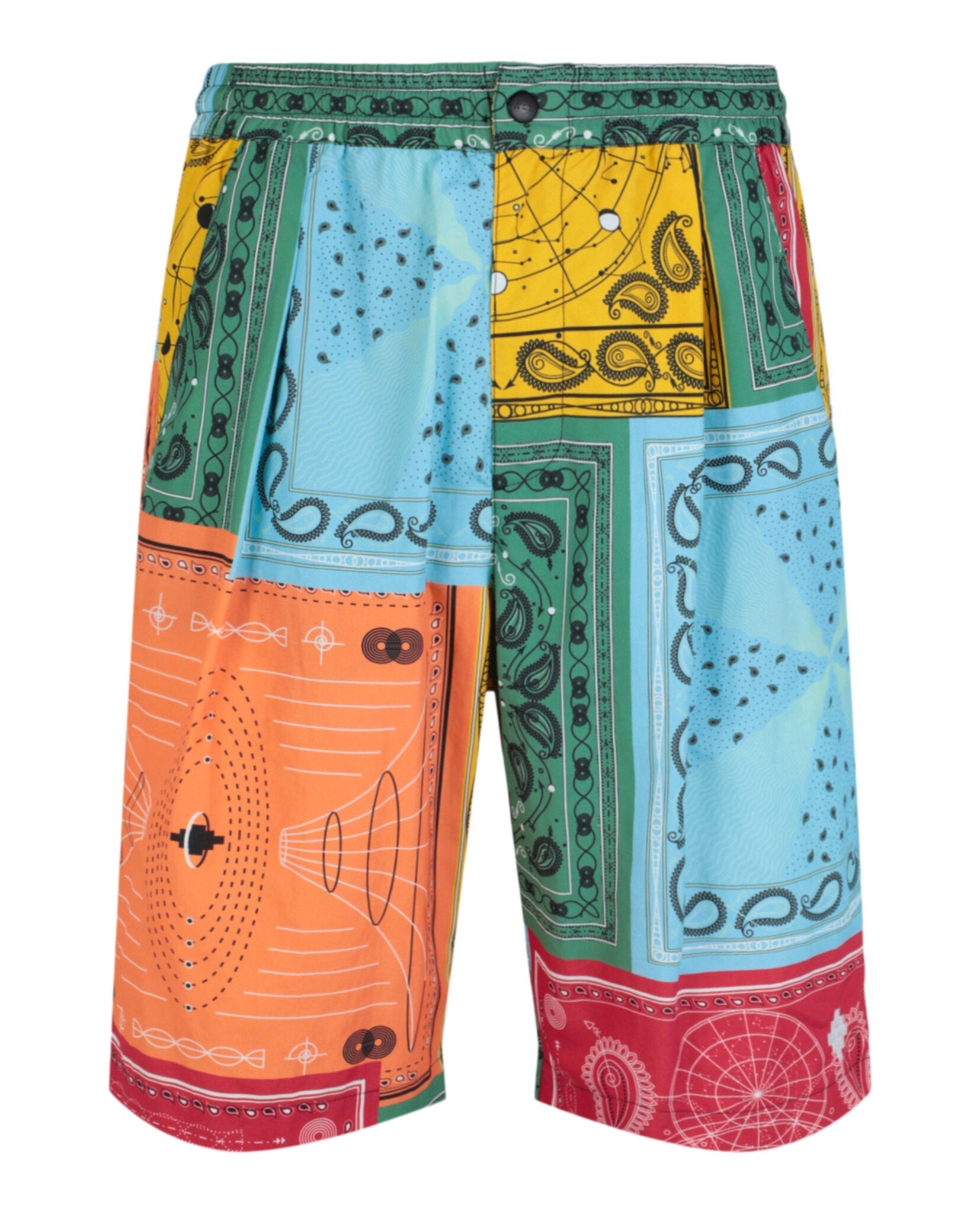 Marcelo Burlon Bandana Nylon Shorts Shorts - Tophatter Daily Deals