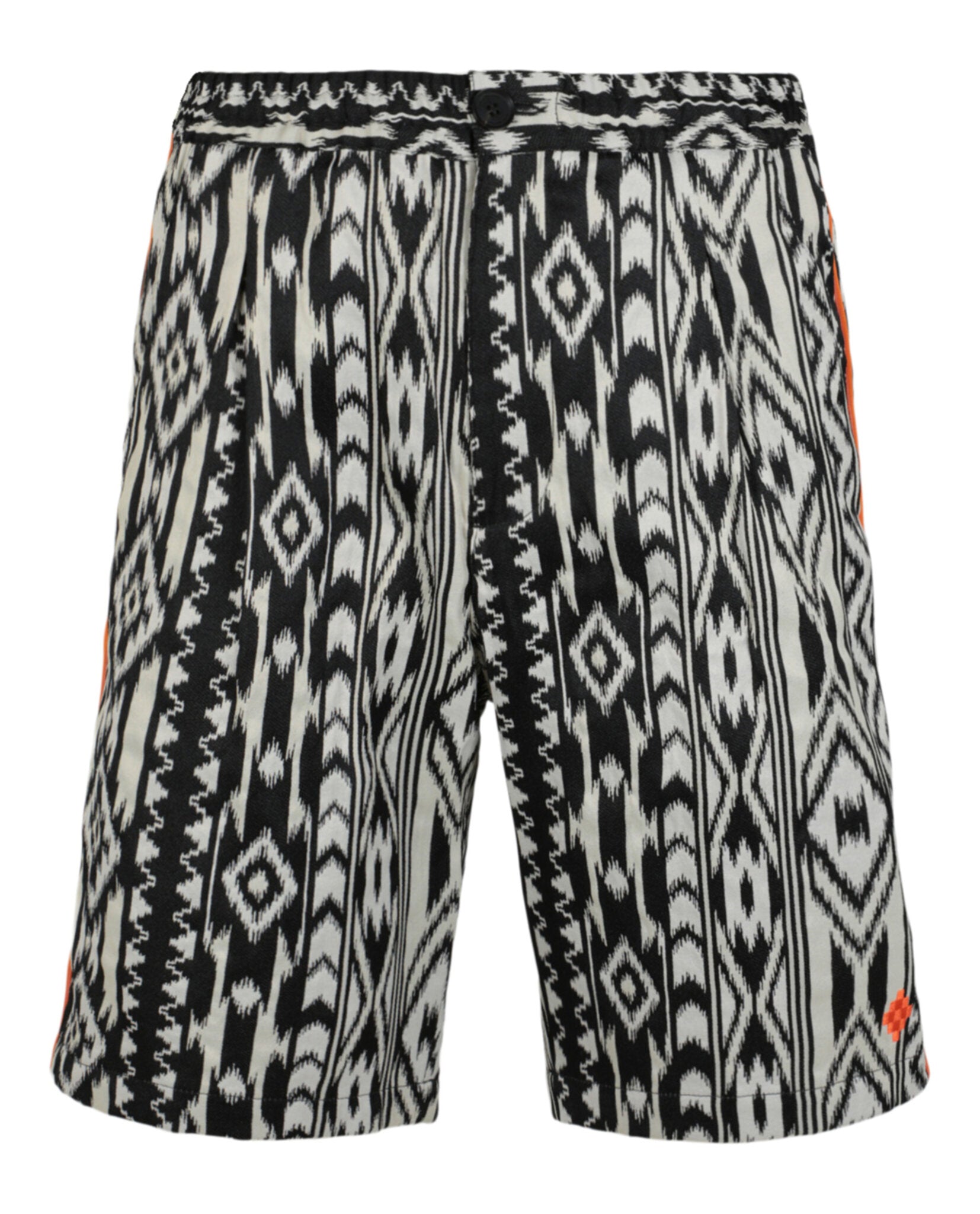 Marcelo Burlon Folk Jacquard Coulisse Shorts Black Shorts - Tophatter Daily Deals