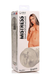Mistress Brianna Diamond Deluxe Clear Ass Stroker with Storage Case and Controlled Suction > Sex Toys For Men > Masturbators > Pornstar - Tophatter Daily Deals