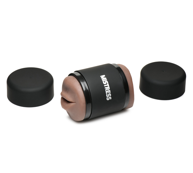 Mistress Double Shot Mini Masturbators Ass and Mouth Dark Tone Compact Ergonomic Design > Sex Toys For Men > Masturbators > Manual - Tophatter Daily Deals