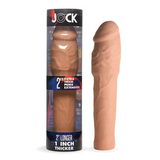 JOCK Extra Thick 2 Inch Penis Extension Sleeve Medium Flesh Tone > Sex Toys For Men > Penis Sleeves - Tophatter Daily Deals