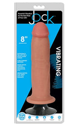 Jock 8 Inch Vibrating Dong No Balls Vanilla Color > Vibrators > Realistic Vibrators - Tophatter Daily Deals