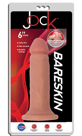 Jock 6 Inch Bareskin Dong No Balls Vanilla > Dildos > Realistic Dildos - Tophatter Daily Deals