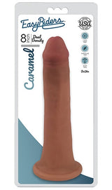 Easy Riders 8 Inch Slim Bioskin Dong Caramel Color > Dildos > Slim Dildos - Tophatter Daily Deals