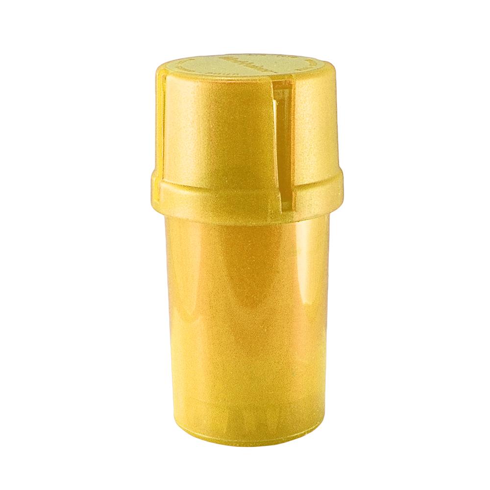 Medtainer Storage Container & Grinder Medtainer Gold Storage Solutions - Tophatter Daily Deals