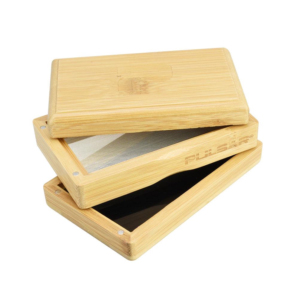 Tophatter's Inc. Bamboo Sifter Box Sifter Boxes - Tophatter Daily Deals