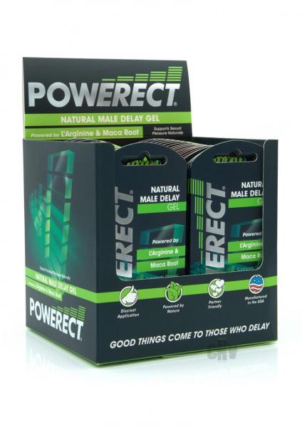 Powerect Natural Delay Serum Foil 5ml 36pc With Pos - Tophatter Daily Deals