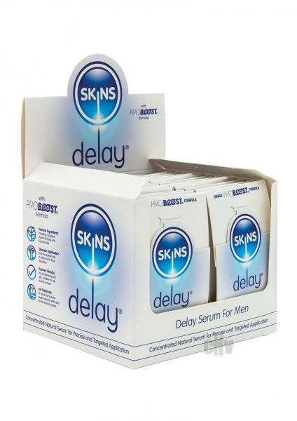 Skins Natural Delay Serum Foil 5ml 36pc With Pos - Tophatter Daily Deals