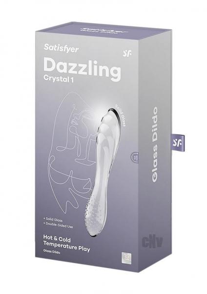 Satisfyer Dazzling Crystal 1 Clear - Tophatter Daily Deals