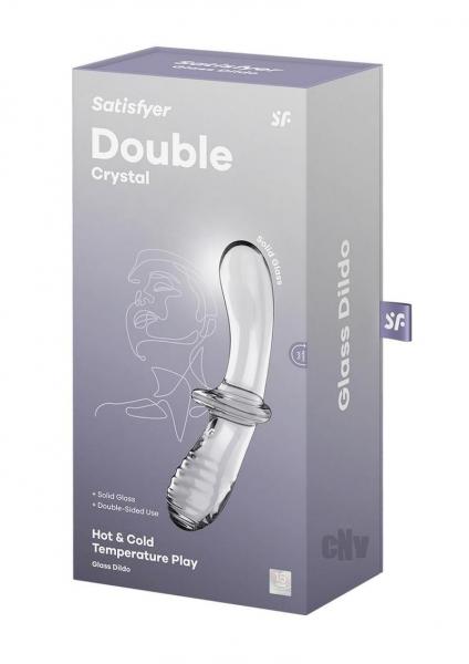 Satisfyer Double Crystal Clear - Tophatter Daily Deals