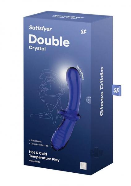 Satisfyer Double Crystal Lt Blue - Tophatter Daily Deals
