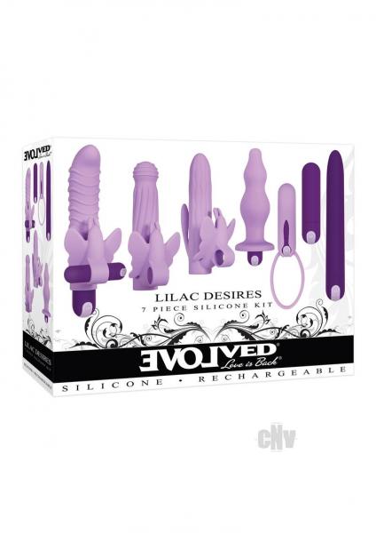 Evolved Lilac Desires Vibrator - Purple - Tophatter Daily Deals