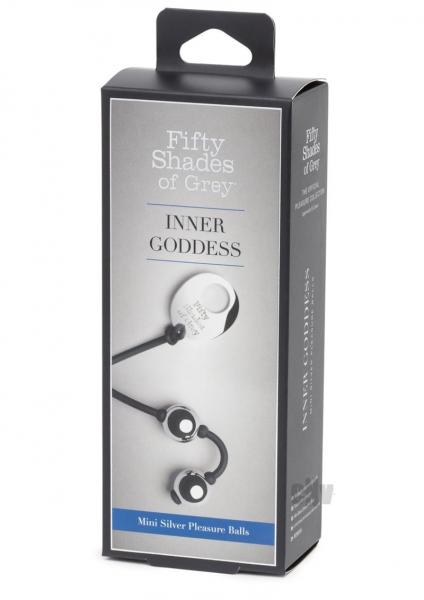 Fifty Shades Of Grey Inner Goddess Mini Silver Pleasure Balls 3oz - Wholesale Prices (Limited Deals)