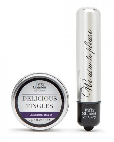 Fifty Shades Of Grey Pleasure Overload Delicious Tingles Gift Set 2 Pieces - Wholesale Prices (Limited Deals)