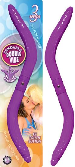 Bendable Double Vibe Purple - Tophatter Daily Deals