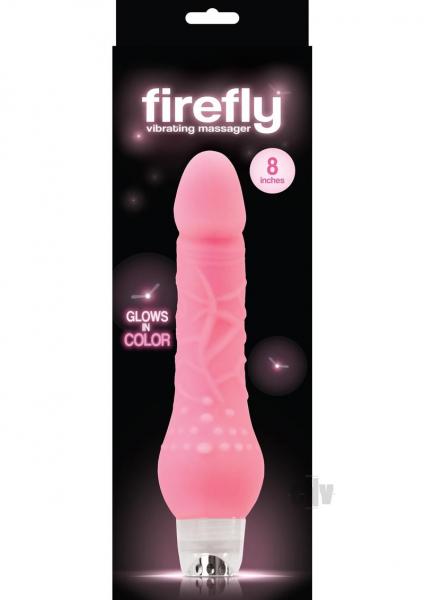 Firefly Vibrating Massager 8 Pink - Tophatter Daily Deals